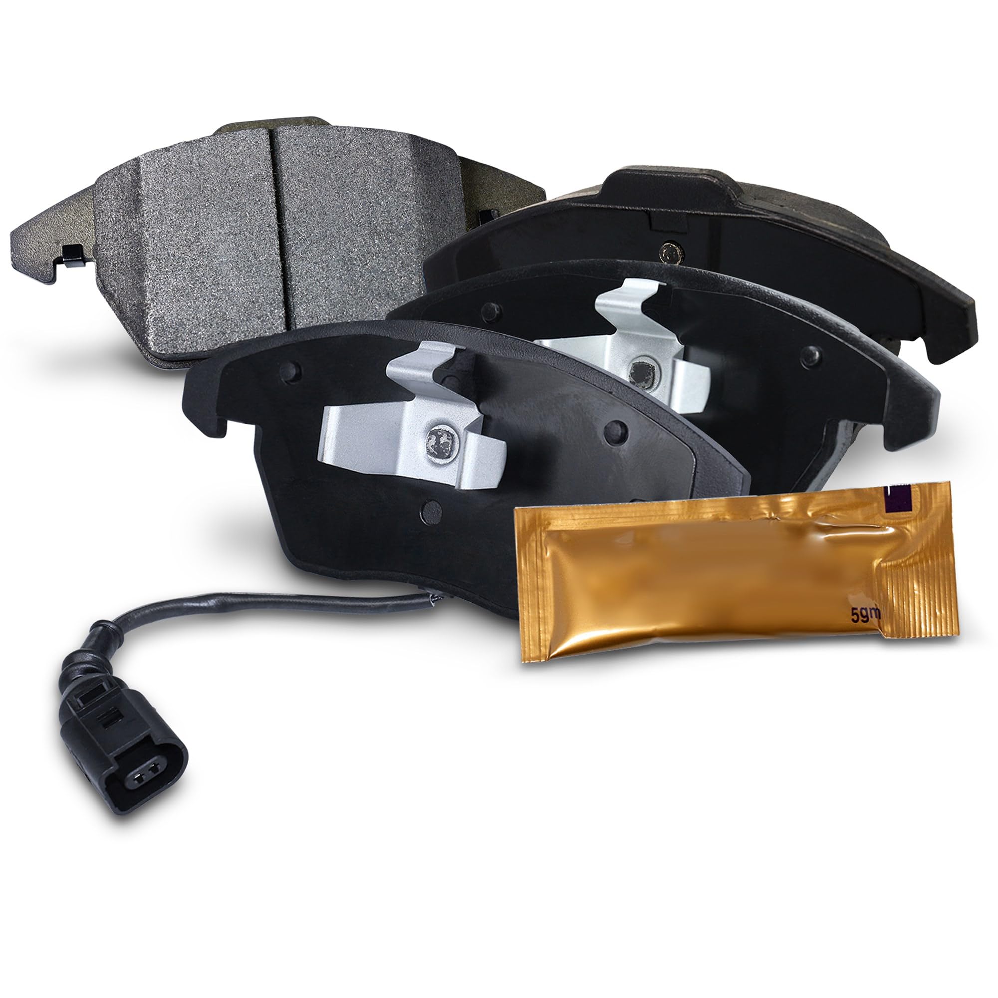 ATEC Germany Juego de frenos eje delantero incl. discos de freno Ø 288 mm | Compatible con: Audi A3, A3 Cabriolet, A3 Sportback, Seat Altea, Altea, XL, LEON, Toledo III, Skoda Octavia III