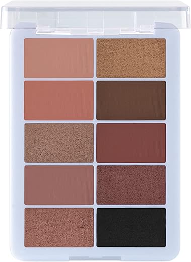 MARS Shimmer and Matte Eyeshadow Palette | 10 Highly Pigmented & Blendable Shades (10.0 gm) (SHADE-02) (Multicolor)