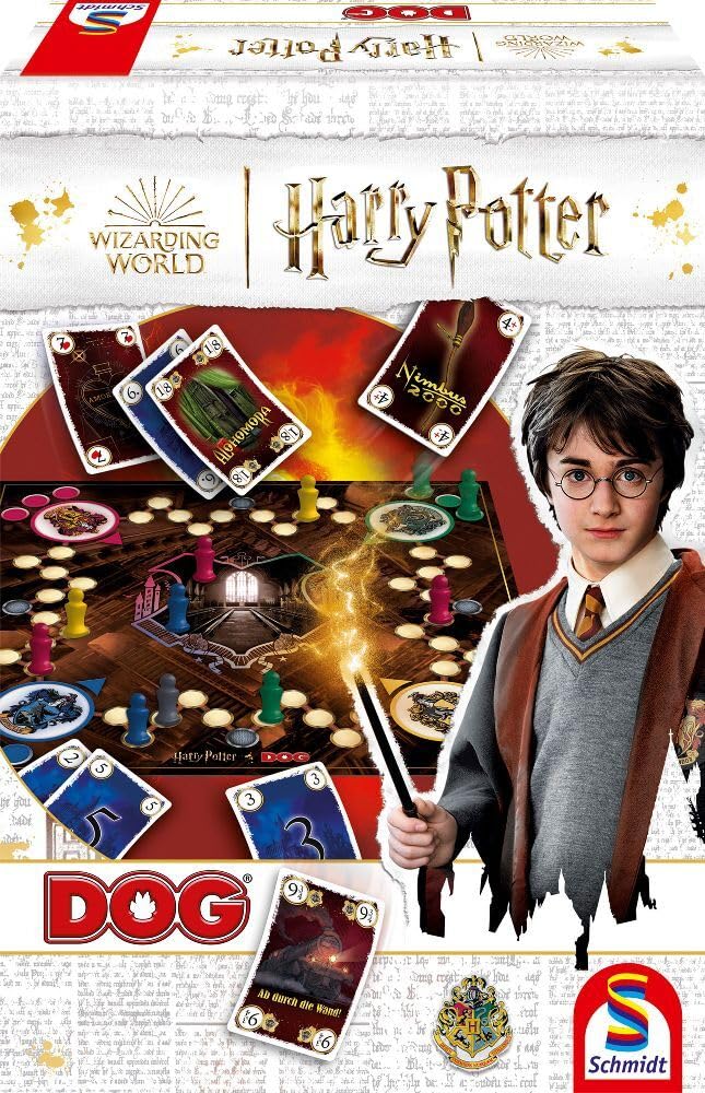 Schmidt Spiele Dog 49423 Harry Potter Family Game Card Game Normal