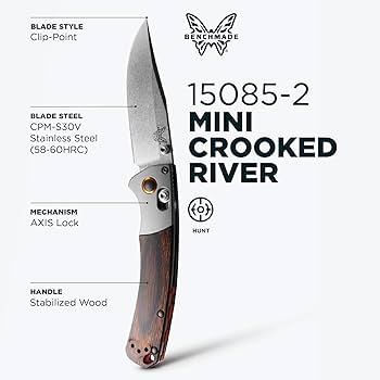 Amazon.co.jp: ベンチメイド 15085-2 ミニ クルックド リバー/ウッド 
