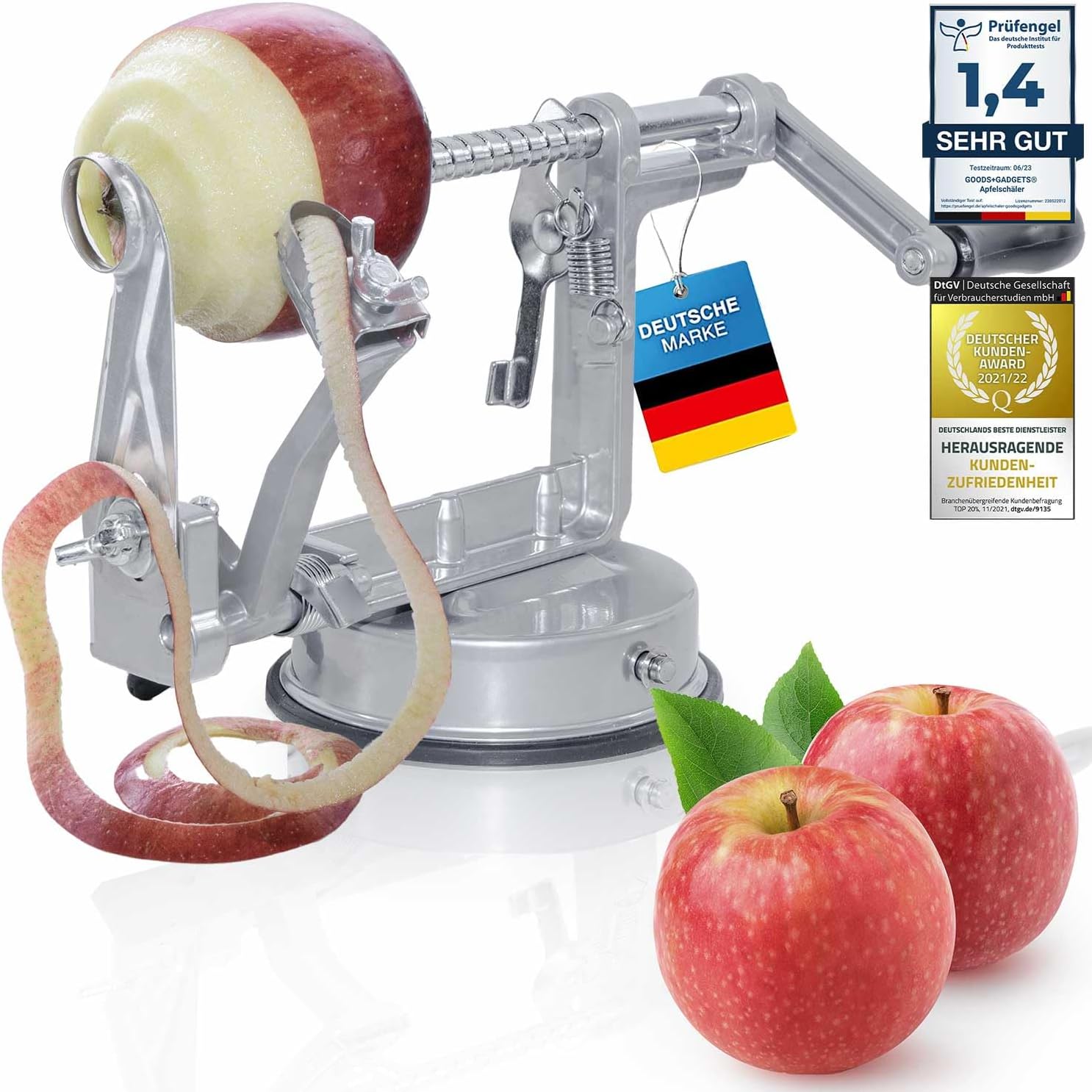 Deiss Apfelschneider & Entkerner Edelstahl –  Produktbild-Vorschau 8