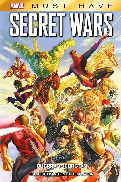 Portada de Secret Wars: Guerras secretas. Marvel Must-Have