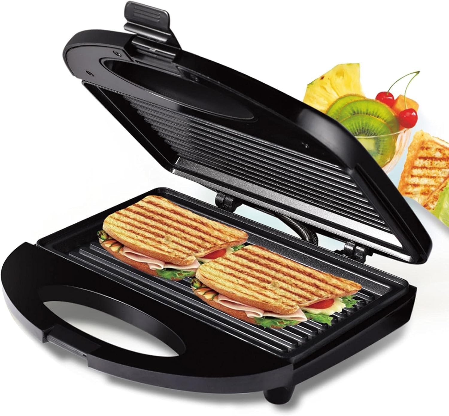 Drumstone 15 𝒀𝒆𝒂𝒓𝒔 𝑾𝒂𝒓𝒓𝒂𝒏𝒕𝒚 700-Watt Electric Grill Tandoor (Black) – Smokeless Indoor Barbecue Maker with Adjustable Temperature, Non-Stick Skewers & Drip Tray-picture-10