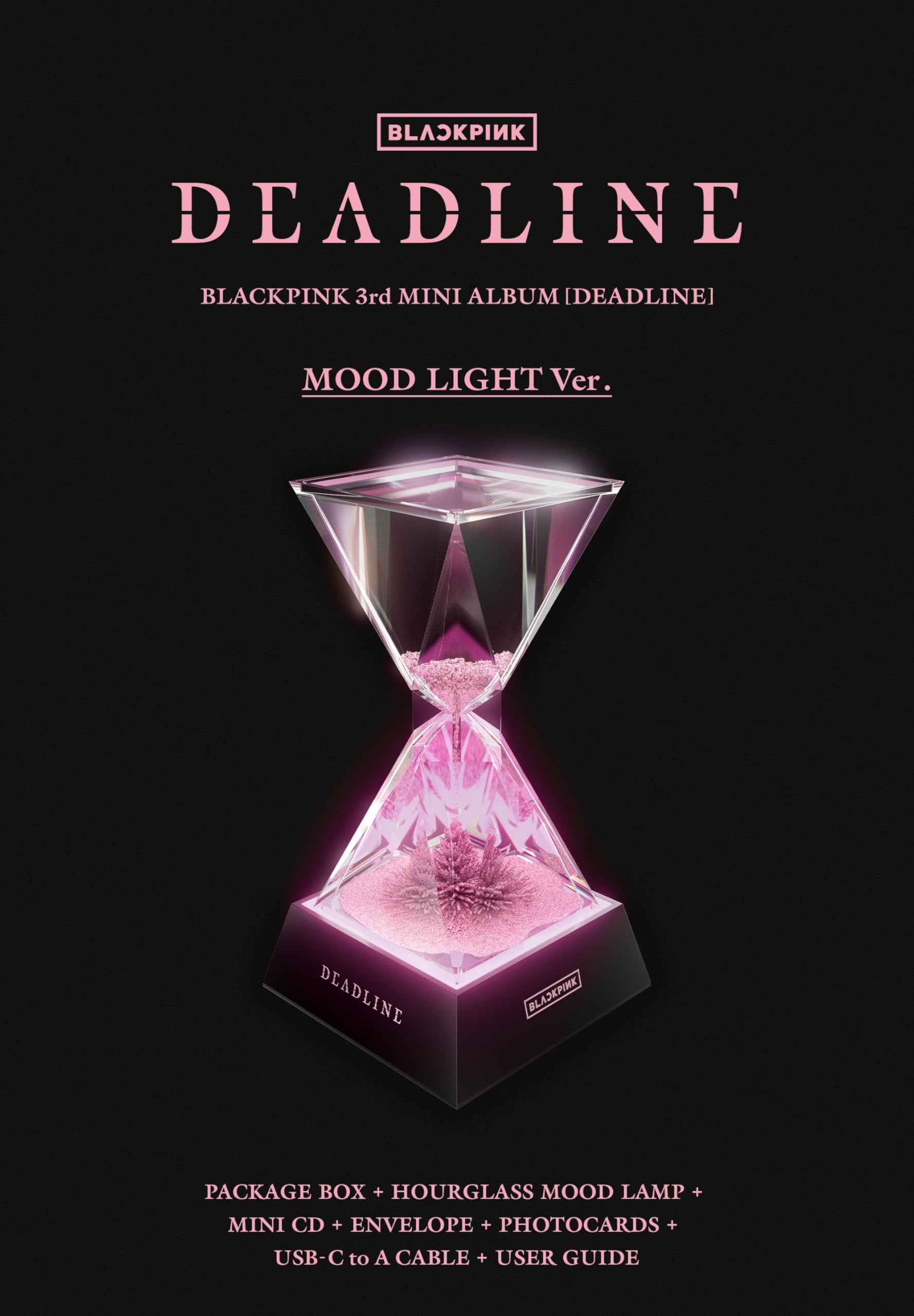 Amazon.com: BLACK-PINK DEADLINE [MOOD LIGHT Ver] 3rd Mini Album