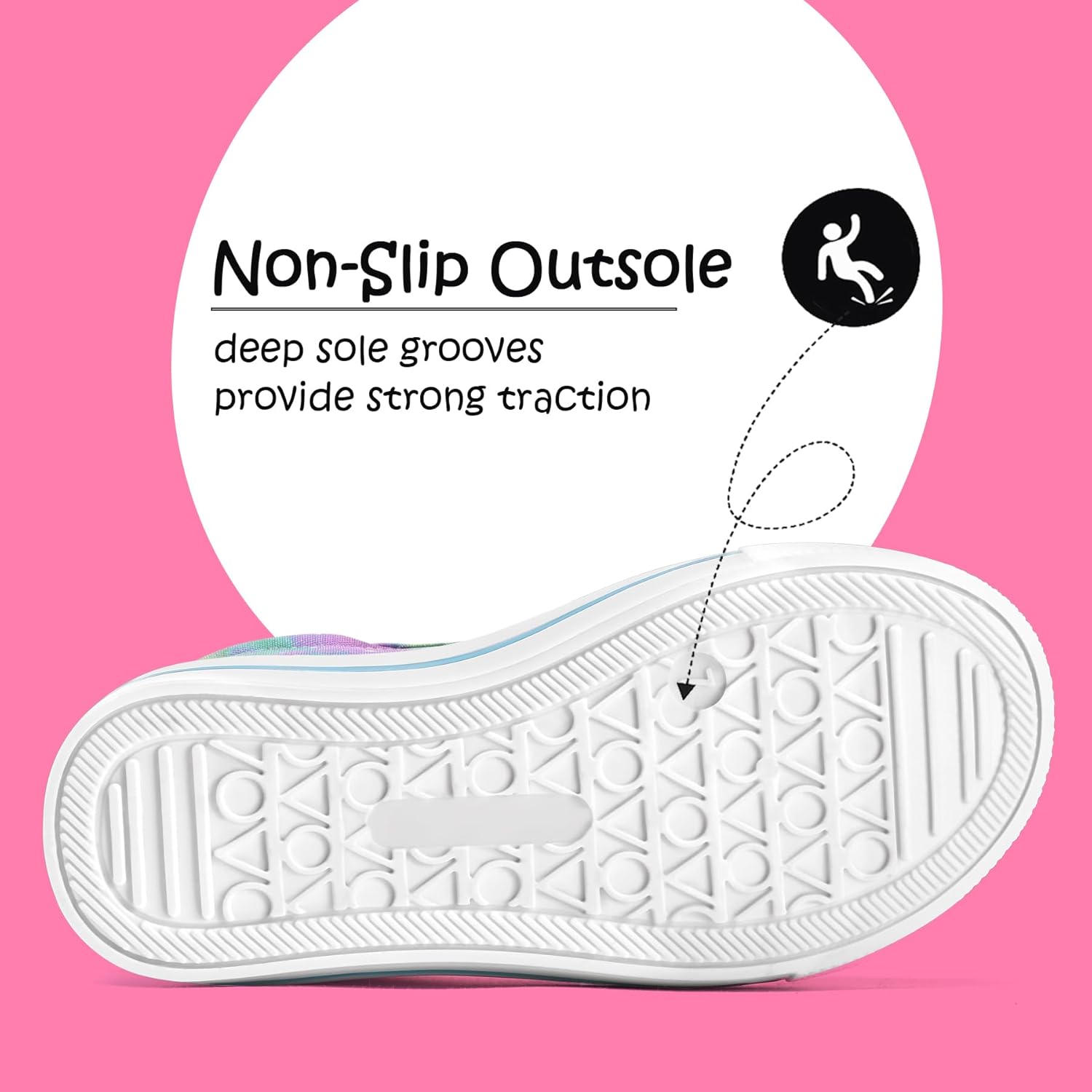 K KomForme Sneakers for Boys and Girls,Toddler Kids Soft Walking Shoes - Image 6