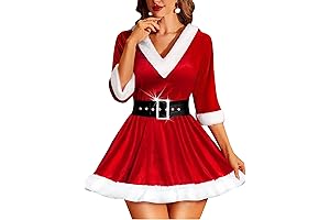 Christmas Lingerie for Women Sexy Santa Outfit