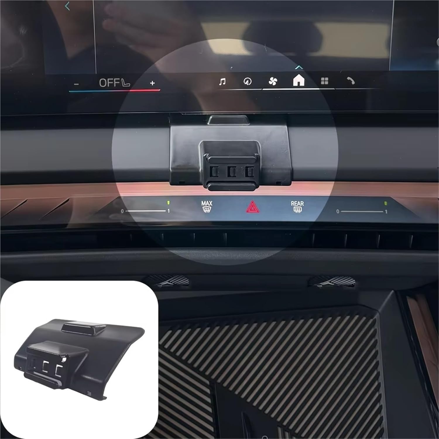 自動車電話マウントホルダー X3用 G45用 2025 自動車電話ホルダーワイヤレス充電ブラケットベース重力スタンド電話マウントイン