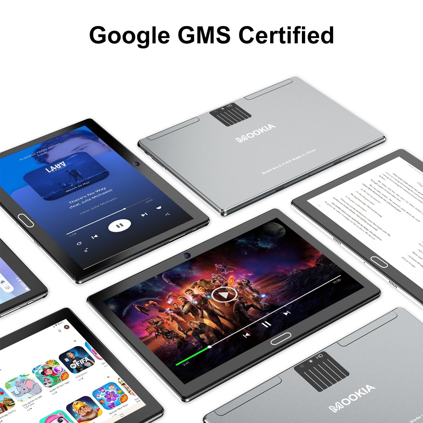 Amazon.com : Android 10 inch Tablet, 2 in 1 Android 12 Tablet with