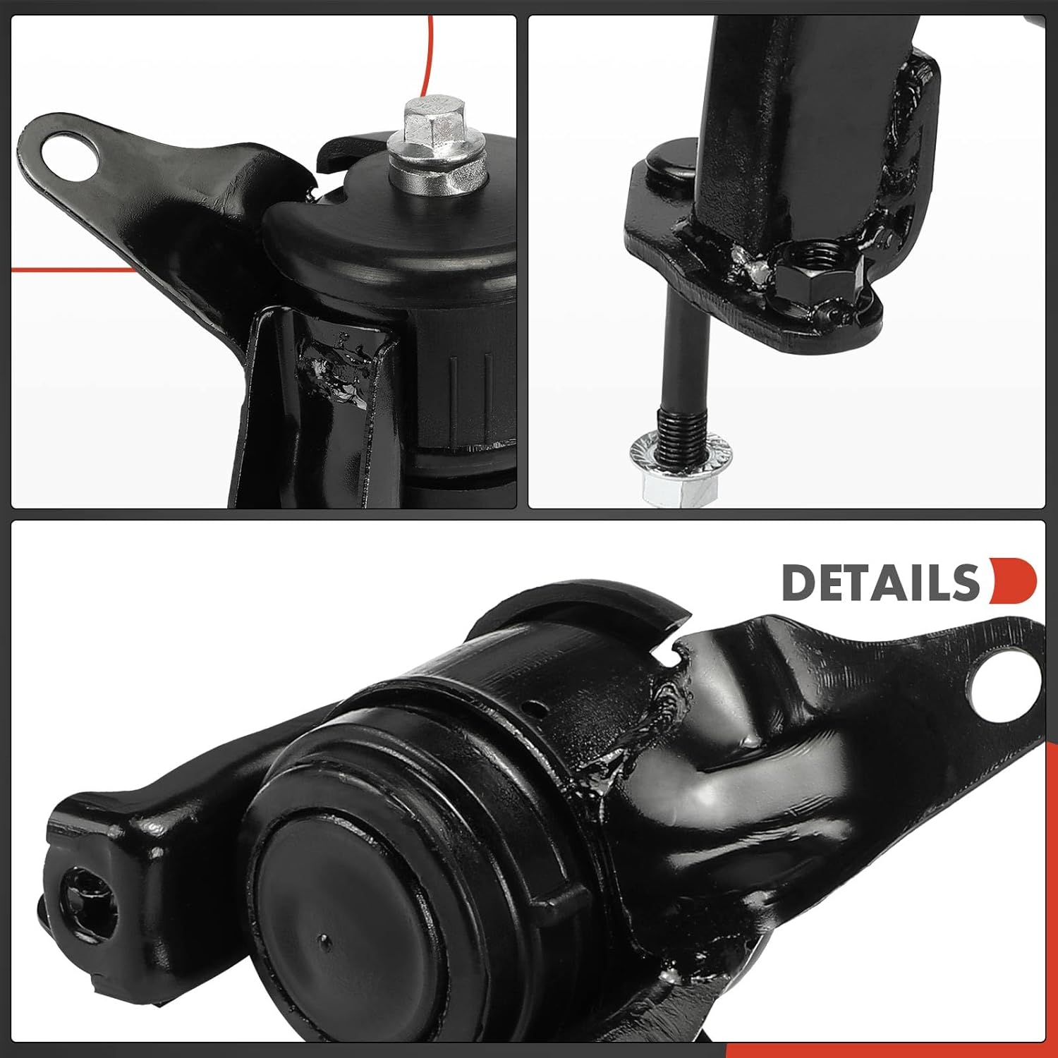 A-Premium 3PCS Engine Motor Mount Set Compatible with Scion tC 2005-2010, 2.4L, Automatic Transmission, Replace# 1230528220, 1236200000