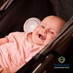 Bebcare Hear Audio Baby Monitor with Ultra-Low Radiation Safe Technology, Breathing Sensor, Night Light and White Noise Silencer for Reception up to 2000 feet (Without Breathing Sensor Mat)