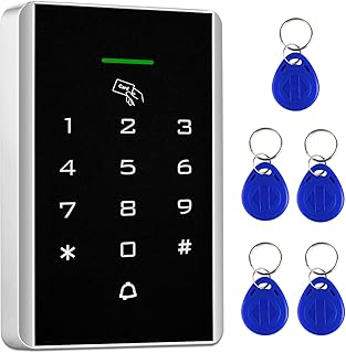Door Access Control Keypad, 125KHz Proximity ID Card Access Control System, Support 1000 Users
