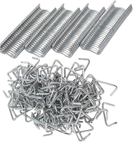 Miniatura 6 de Alicates de anillo de cerdo con 600 anillos de cerdo de acero galvanizado para ollas de cangrejo, jaulas, trampas, cercas, cubiertas de salchichas y