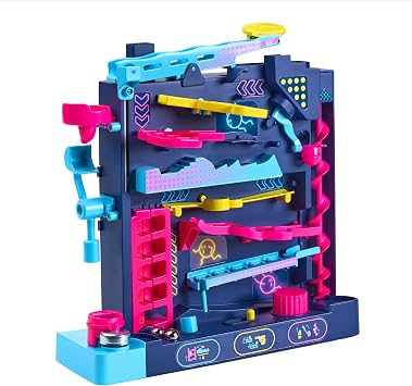 TOMY TOMY Tricky Ball Level Up – Labyrinthe vertical de haute précision et défi de coordination