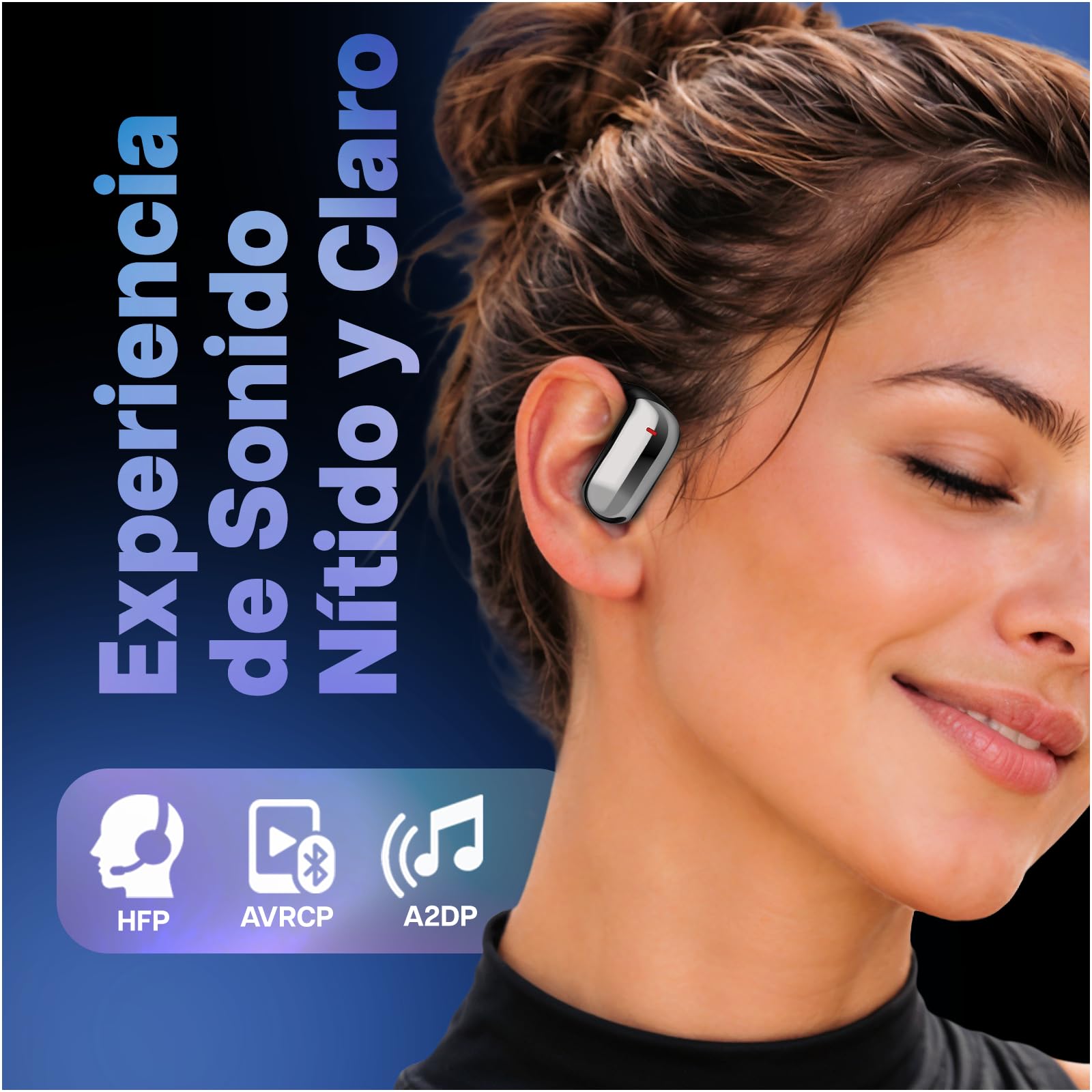 MMOBIEL Auriculares Traductores AI Tiempo Real Traducción en 148 Idiomas con App – Open-Ear Bluetooth – 90 h en Espera, 400 mAh – Música, Llamadas, Traducción, Viajes, Negocios y Aprendizaje
