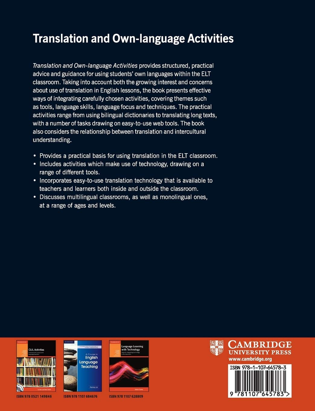 Translation and Own-language Activities