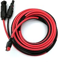 Vista 1 de Kits de paneles solares Cable de carga compatible con adaptador Anderson y conectores solares para centrales eléctricas portátiles, generadores