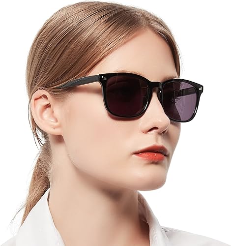 Miniatura 7 de MARE AZZURO Lentes de sol para mujer 50 75 100 125 150 175 200 225 250 275 300 325 350 375 400 (negro, 2.00)