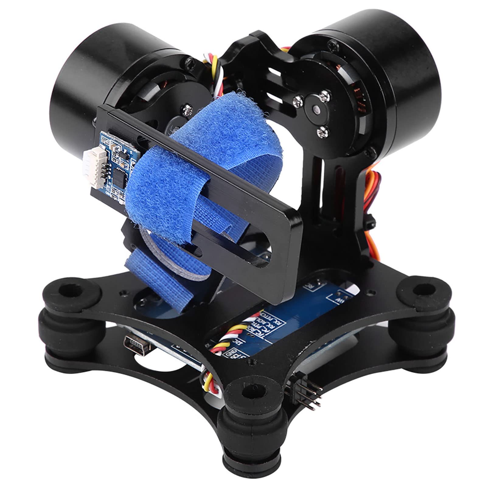 z kamerą RC Drone, Metalowa Konstrukcja Bezszczotkowa dla Wersji RTF Kamery 3 3+ 4, Wysoka stabilność, Lekka czerń (BLACK)