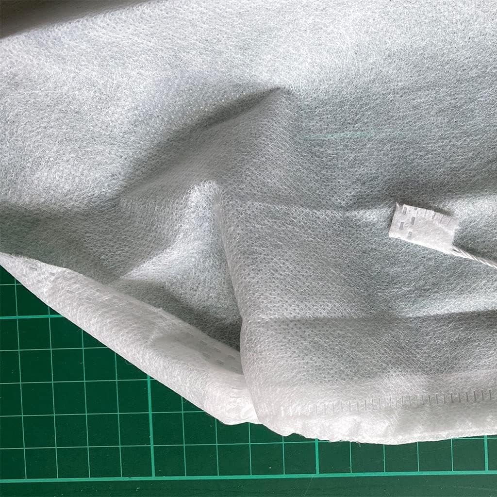 Fruit Netting Cover, 100Pcs Grape Protection Bags for Fruit Vegetable, Agricultural Pest Control Anti-Bird Mesh Pouch, Garden Non-Woven Fabric Barrier Bag(250x300mm)