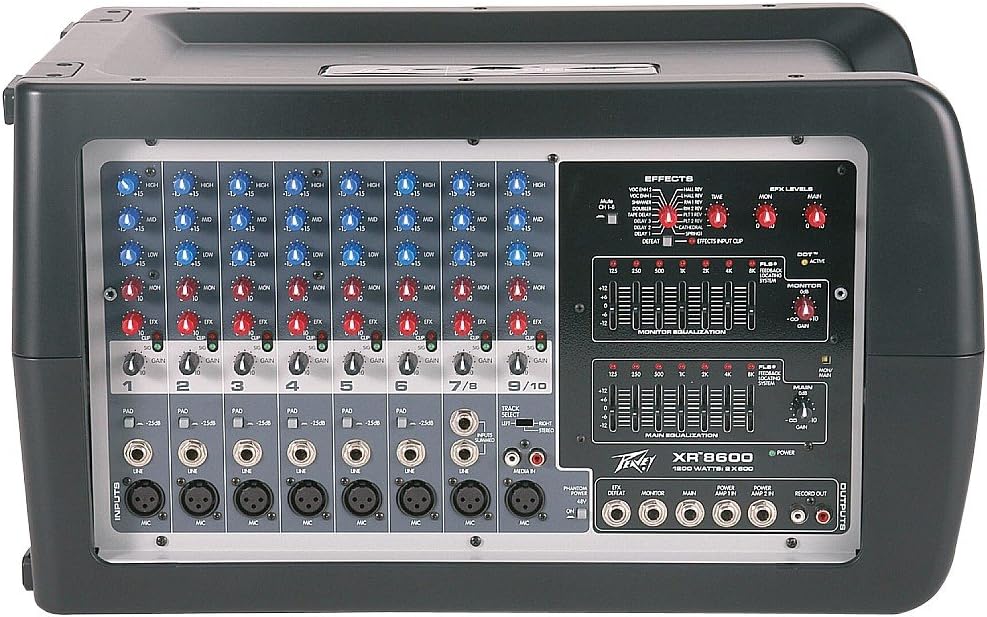 PEAVEY XR 8600 Mix and production Powered mixing board Amazon.co.uk