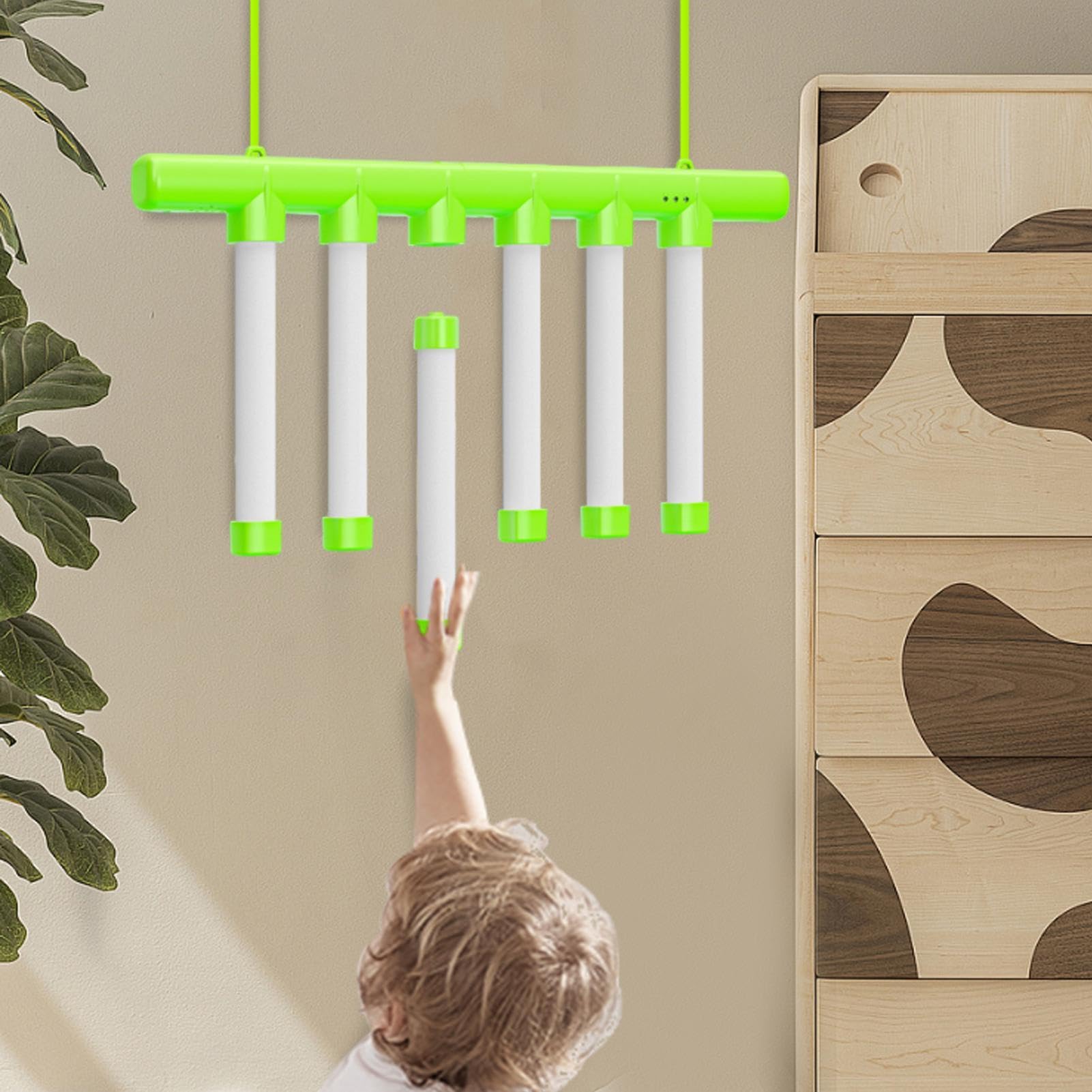 Jeu Reflex Challenge - Jouet De Réaction Avec Bâtons Lumineux, Musique, 3 Niveaux, USB, Pour Améliorer Coordination Et Réflexes