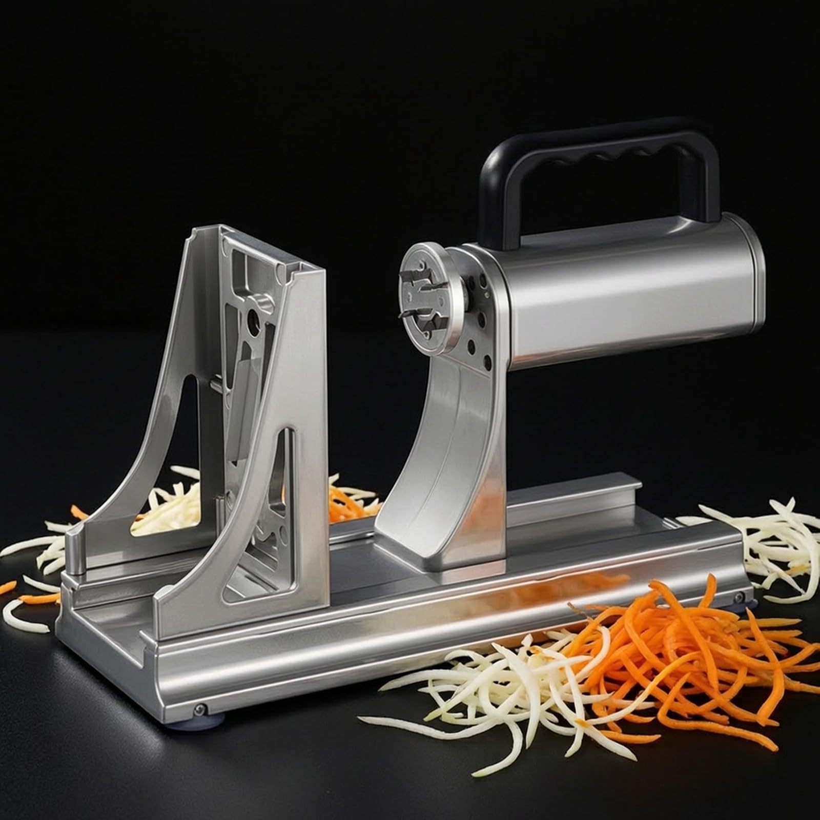 Qianly Affettatrice Elettrica per Verdure | Grattugia Fine e Spessa, Multifunzione, Elettrodomestico, per, Ristorazione, Cuochi