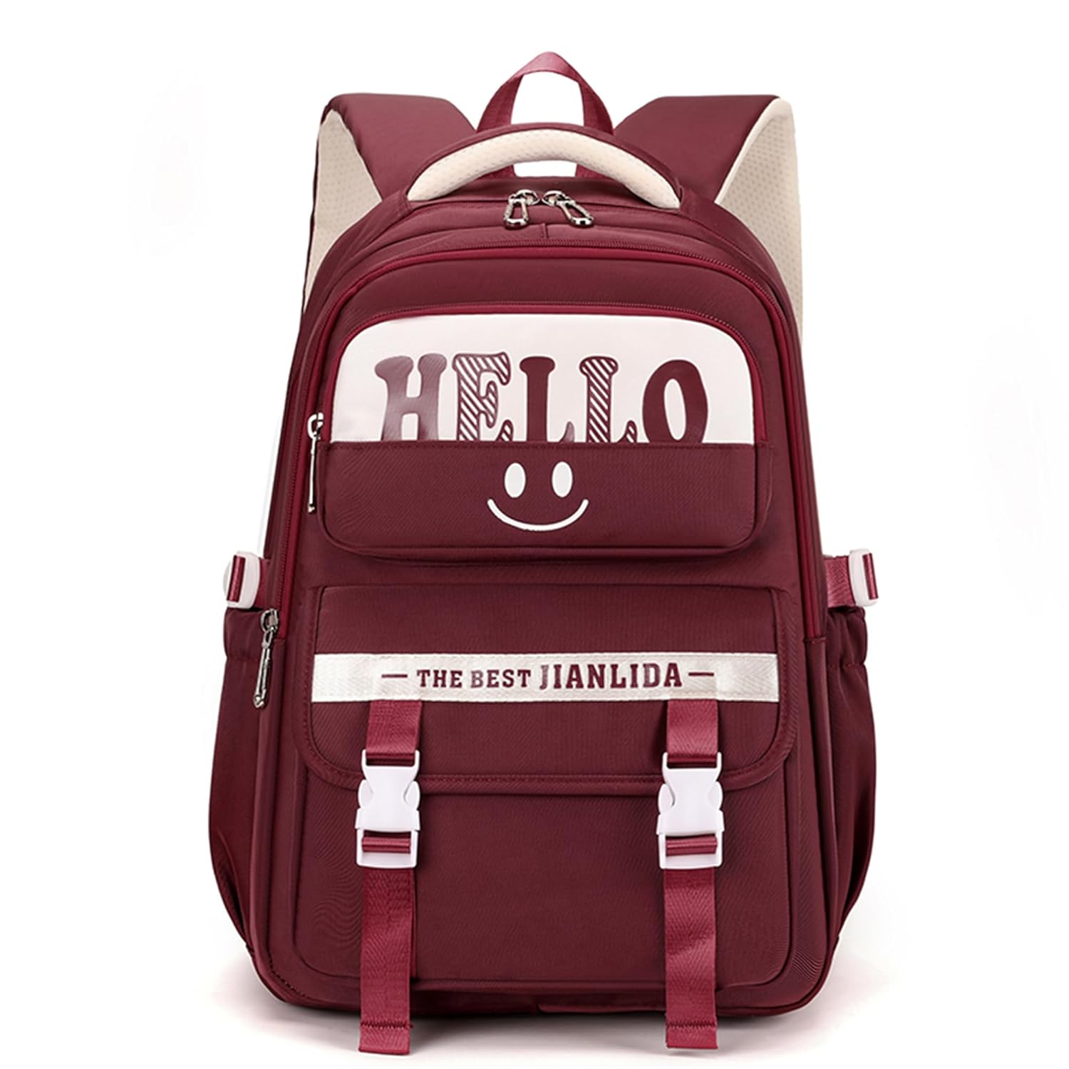 Mochila Feminina Escolar Juvenil Multiuso Antifurto Mochila para Notebook Impermeavel Reforçada Multifuncional Viagem