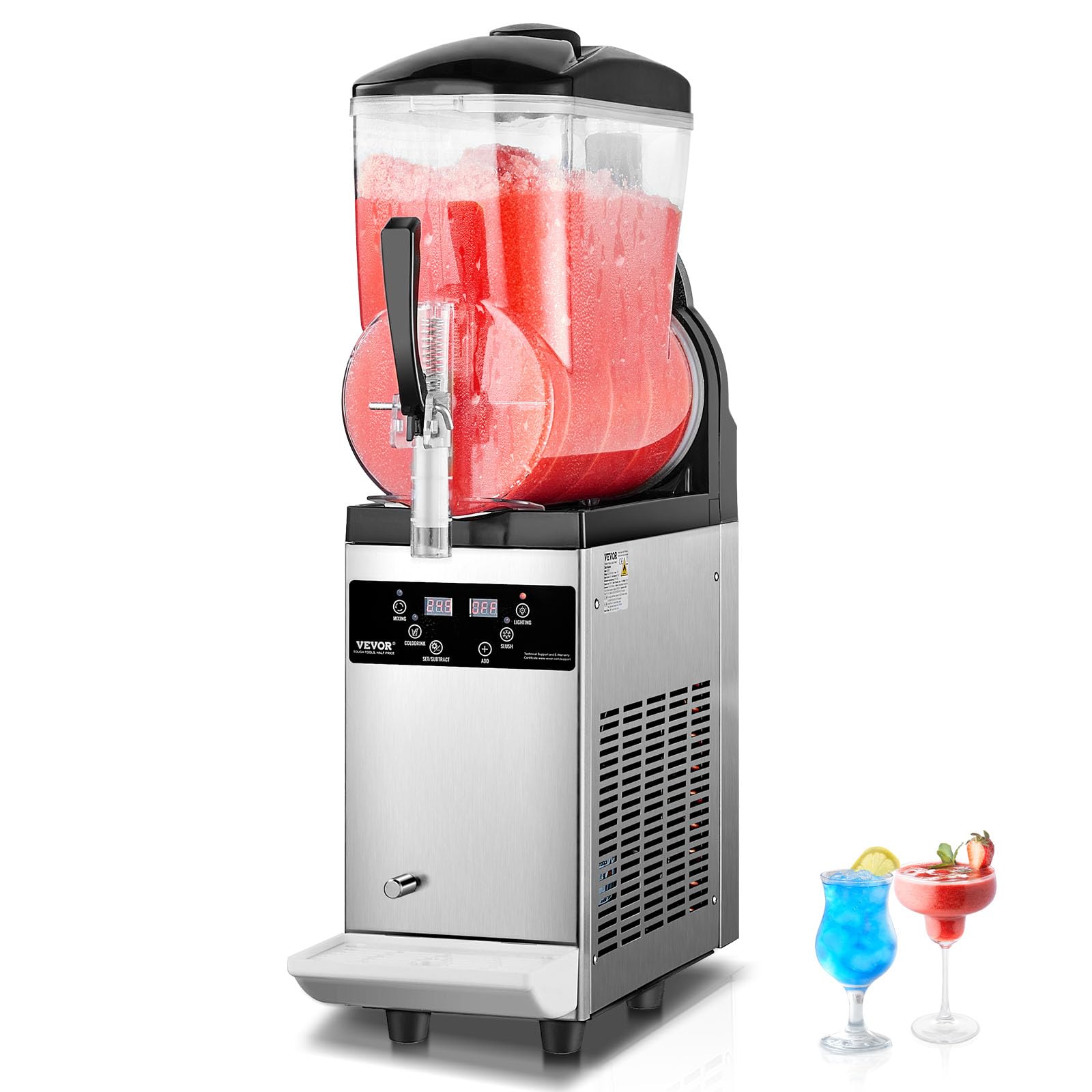 VEVOR Single 12L Slushy Machine