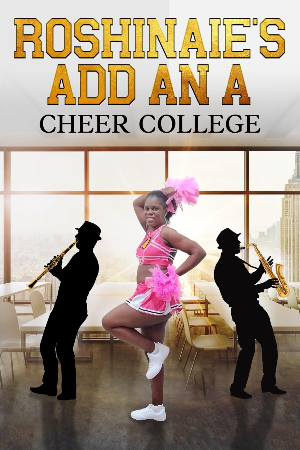 Roshinaie's Add an A Cheer College sweat confortable anti-pilling pour l'hiver