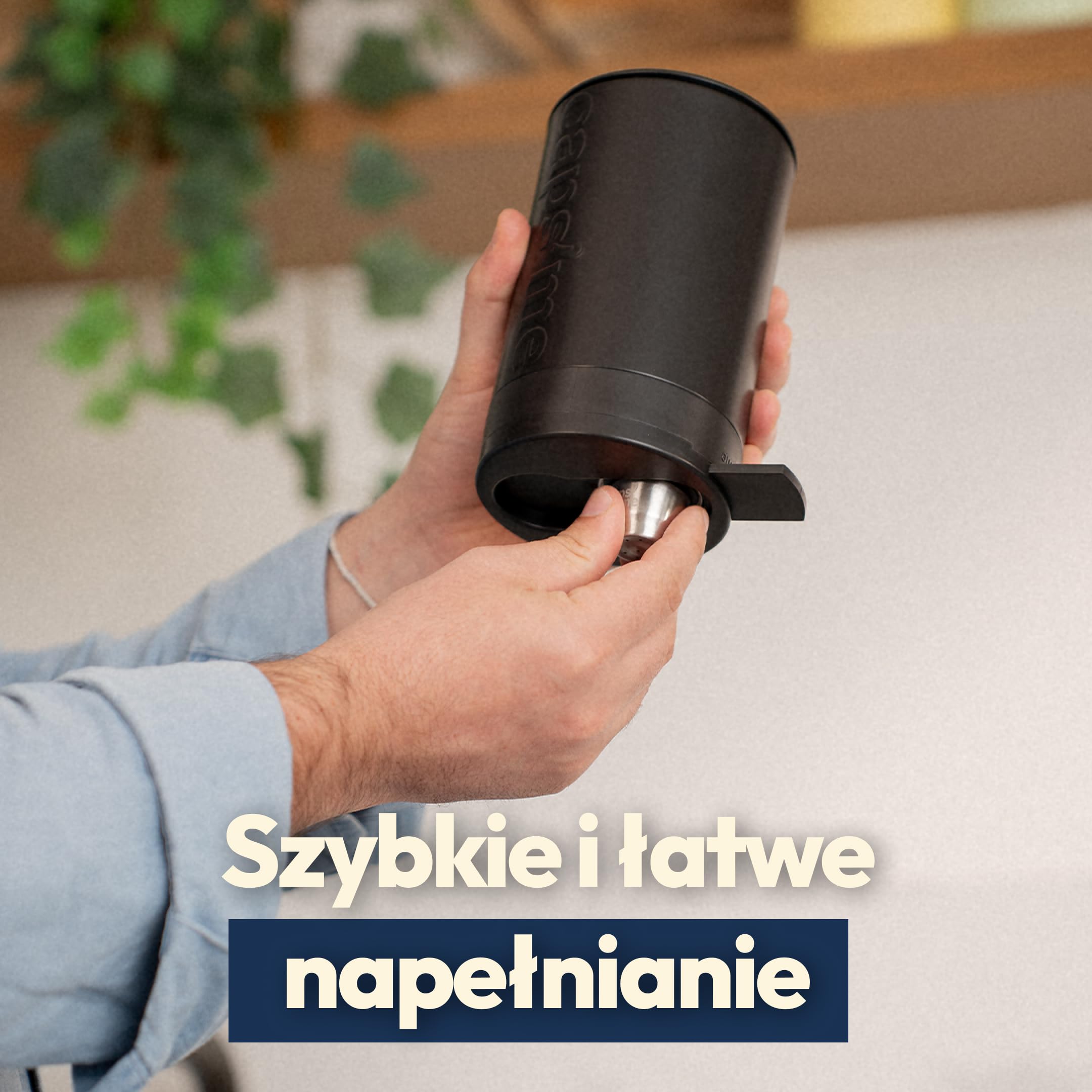CAPSME - Zestaw kapsułek wielokrotnego użytku, kompatybilny z Nespresso Original, (2 kapsułki ze stali nierdzewnej + 48 papierowych wieczek)