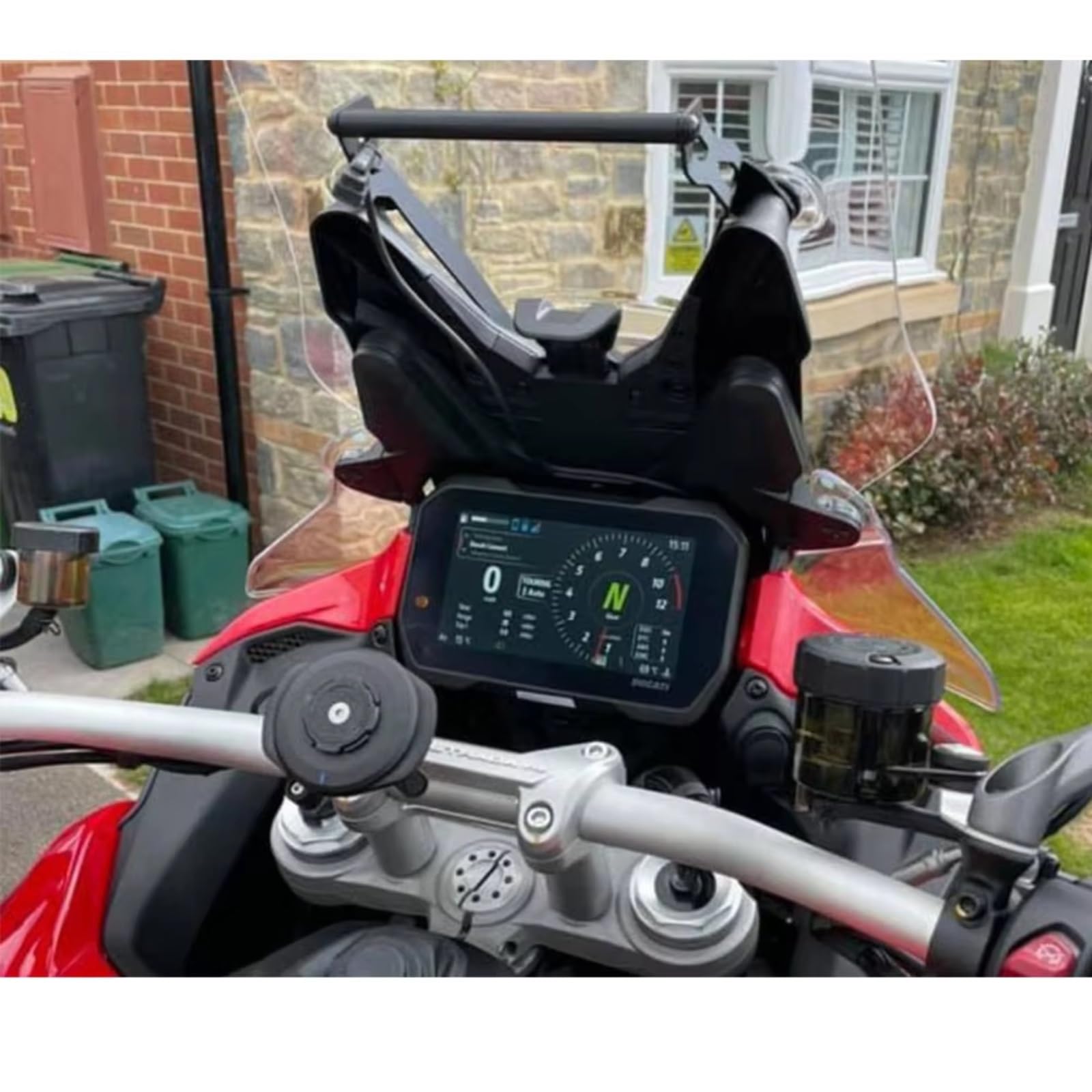 Supporto Per Telefono Moto Per DUCATI Per MULTISTRADA V4 S V4S 2020 2021 Supporto GPS Cellulare Motocicletta Staffa Di Navigazione(22mm)