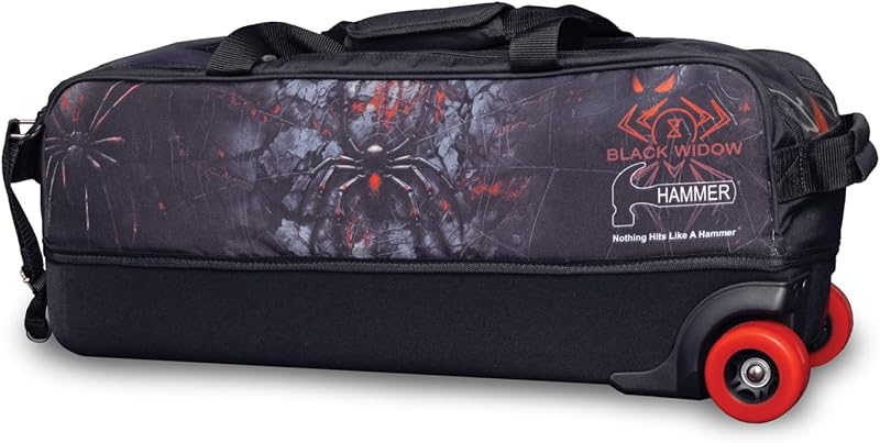 Hammer Black Widow 2.0 Triple Roller Bowling Bag