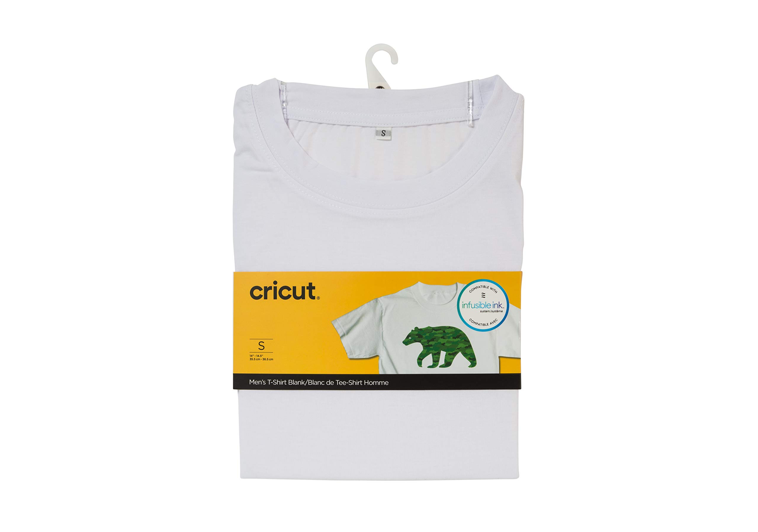 Cricut Men's T-Shirt Blank, Crew Neck 