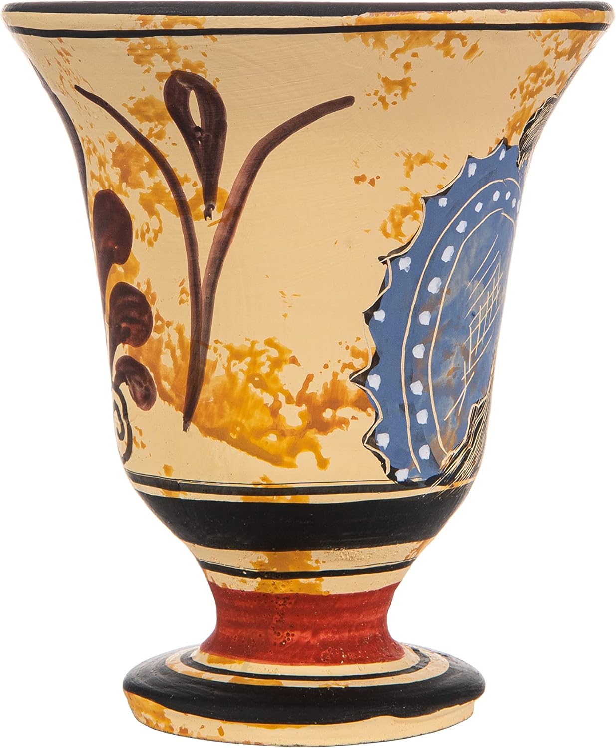 Pythagoras Cup of Justice Pythagorean Fair Mug Ancient Greek Goddess Aphrodite Hand Painted Ceramic