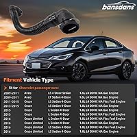 Vista 2 de 55556495 Tubo de ventilación positiva de manivela (PCV) para Chevy 2011-2015 Cruze 1.8L L4 Cruze Limited 1.8L L4 2009-2011 Aveo 1.6L L4 OE