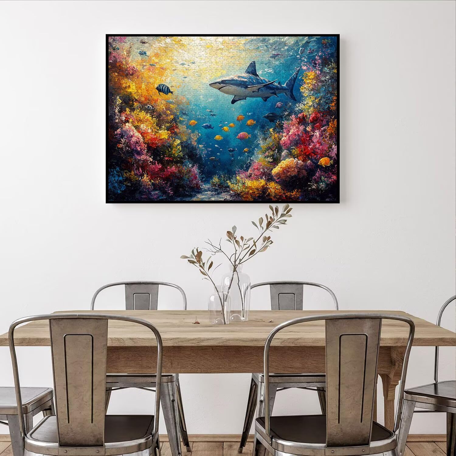 Puzzle 6000 Pezzi Pesce Puzzle Classici per Gioco Familiare, n-889