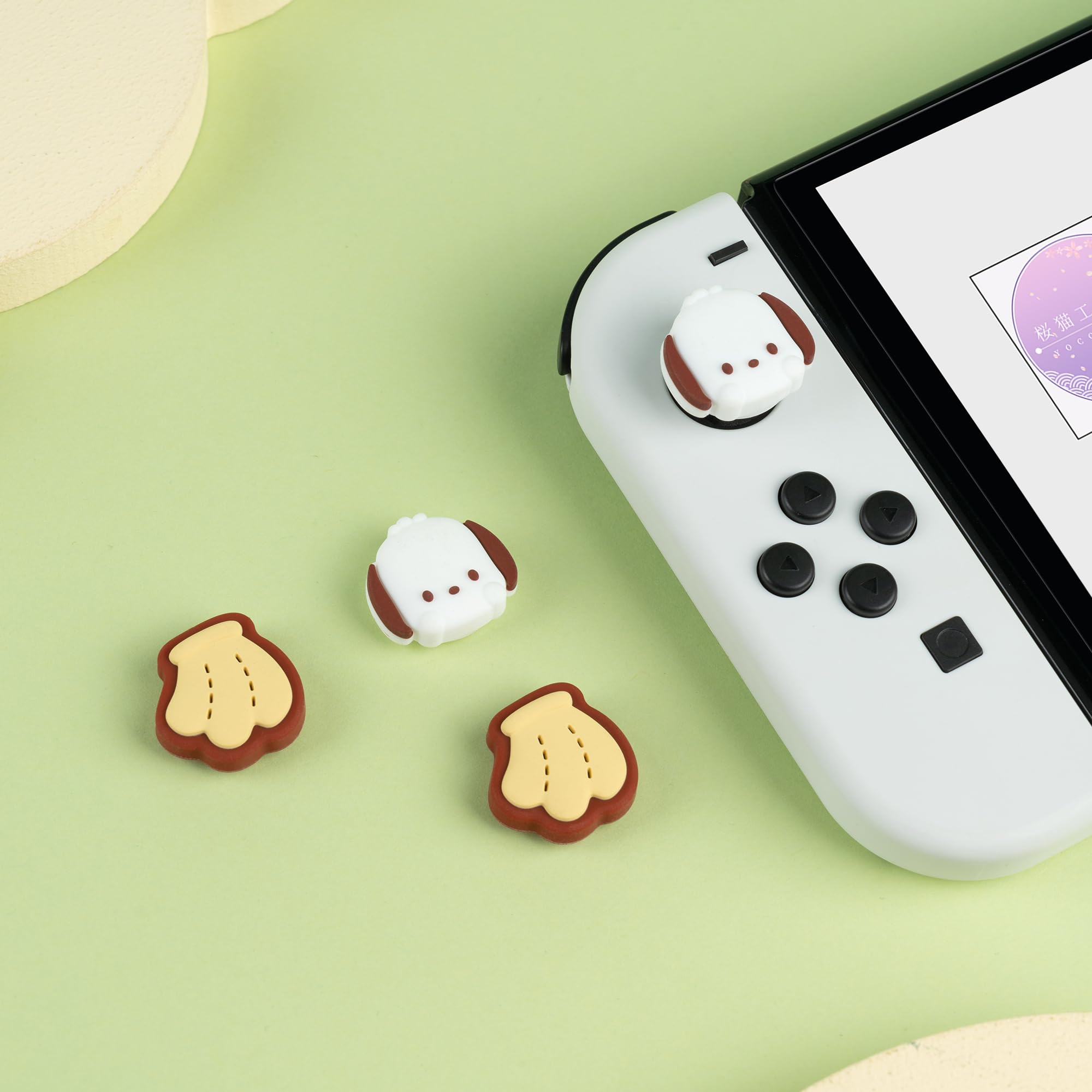 Amazon.com: Yocore Thumb Grips, Soft Silicone Joystick Caps for