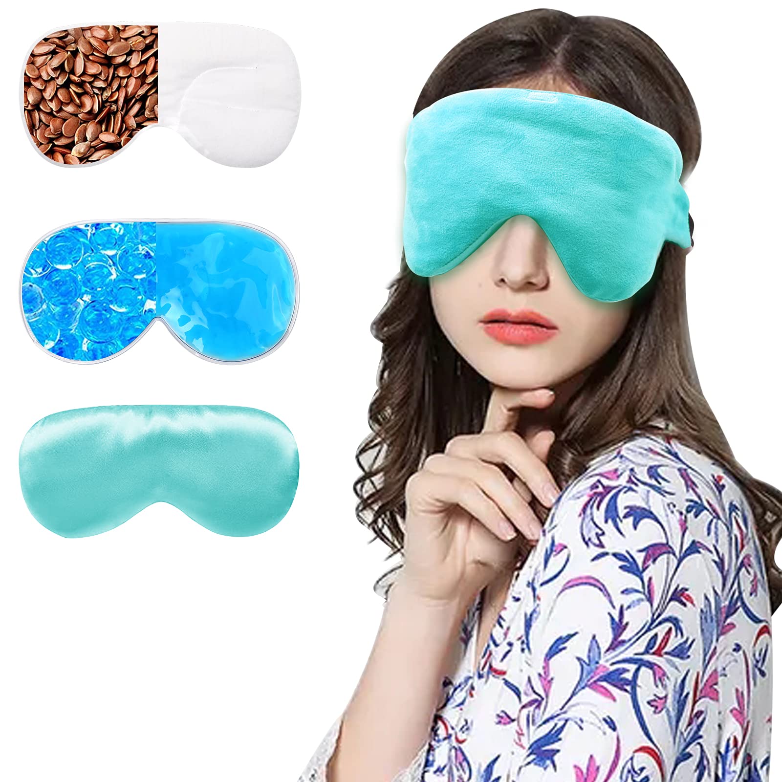 Buy Microwavable Heated Eye 3 in 1 Reusable Dry & Cold Compress ing