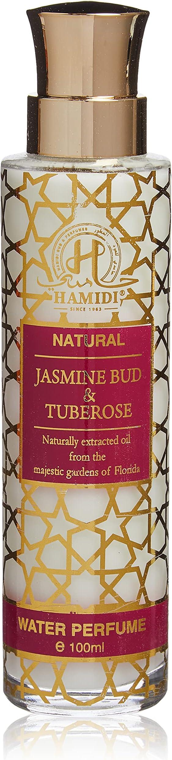 Natural Jasmine Bud & Tuberose Water Perfume, 100ml