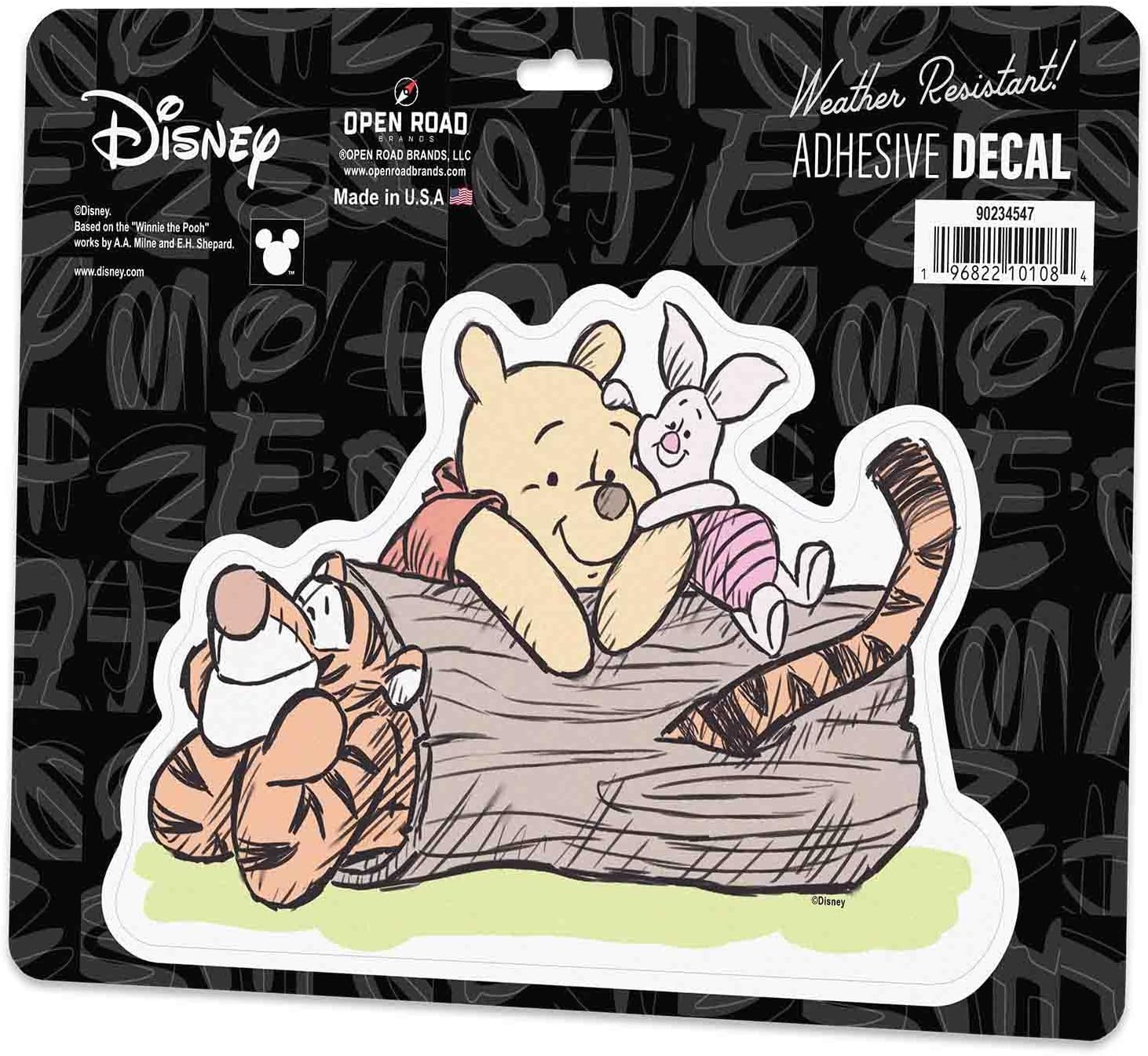 Disney Winnie The Pooh Adhesive Vinyl Decal - Adorable Winnie The Pooh Sticker for Car - Perfect for Disney Fans - Image 2