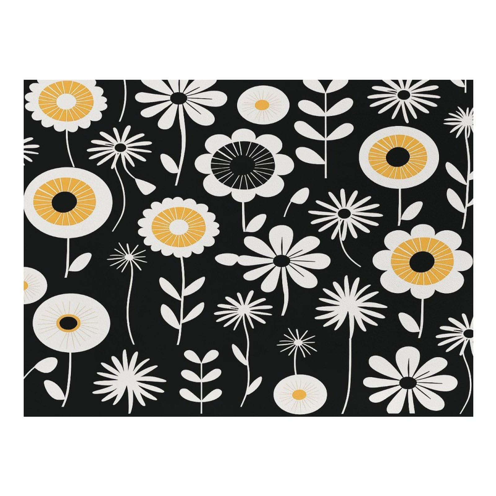 Tapis de nourriture pour chat et chat - Tapis d'alimentation antidérapant - Facile à nettoyer pour la nourriture et l'eau - 61 x 81,3 cm