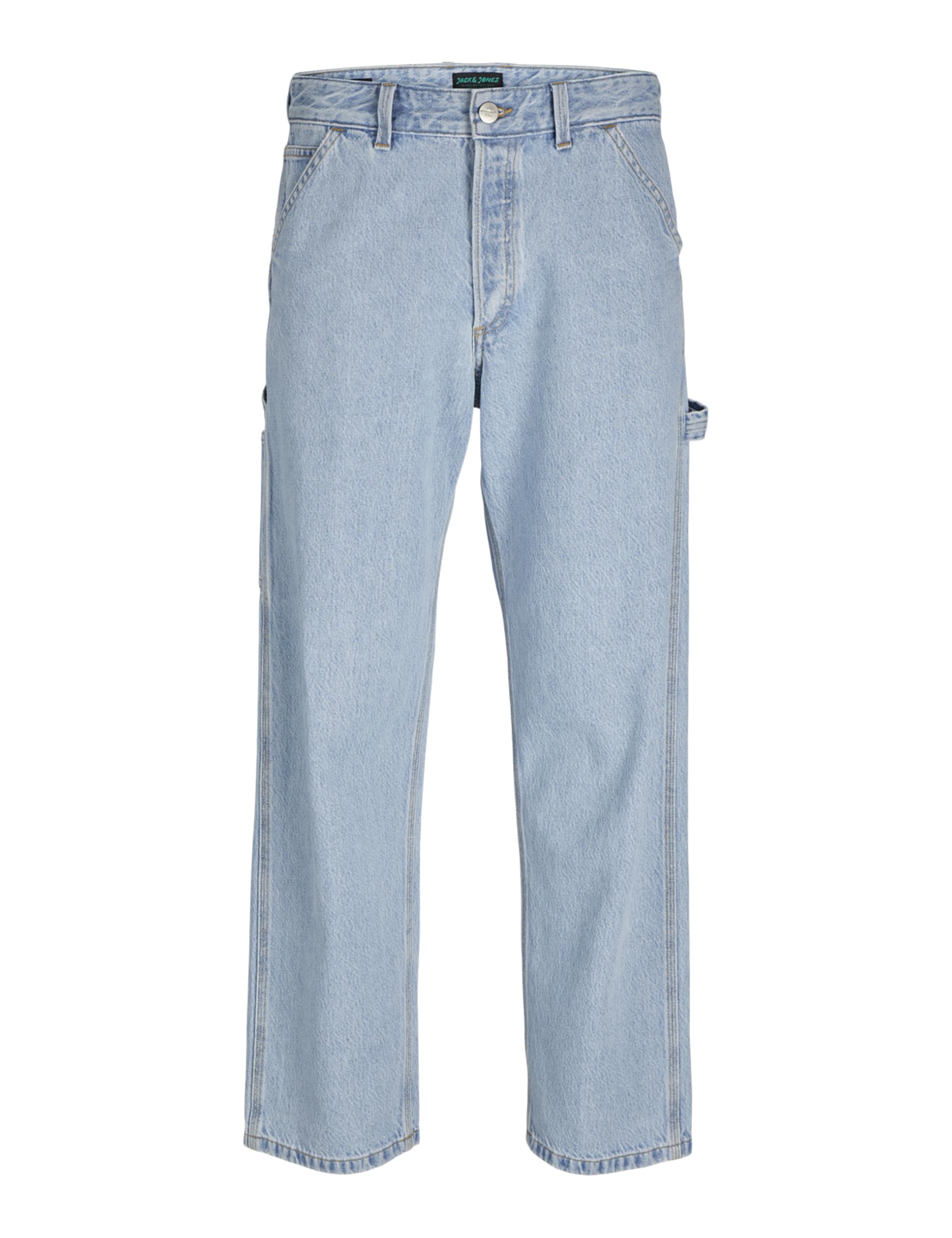 JACK & JONES Male Loose Cut JJIEDDIE JJUTILITY MF 491 SN Loose Cut Blue Denim
