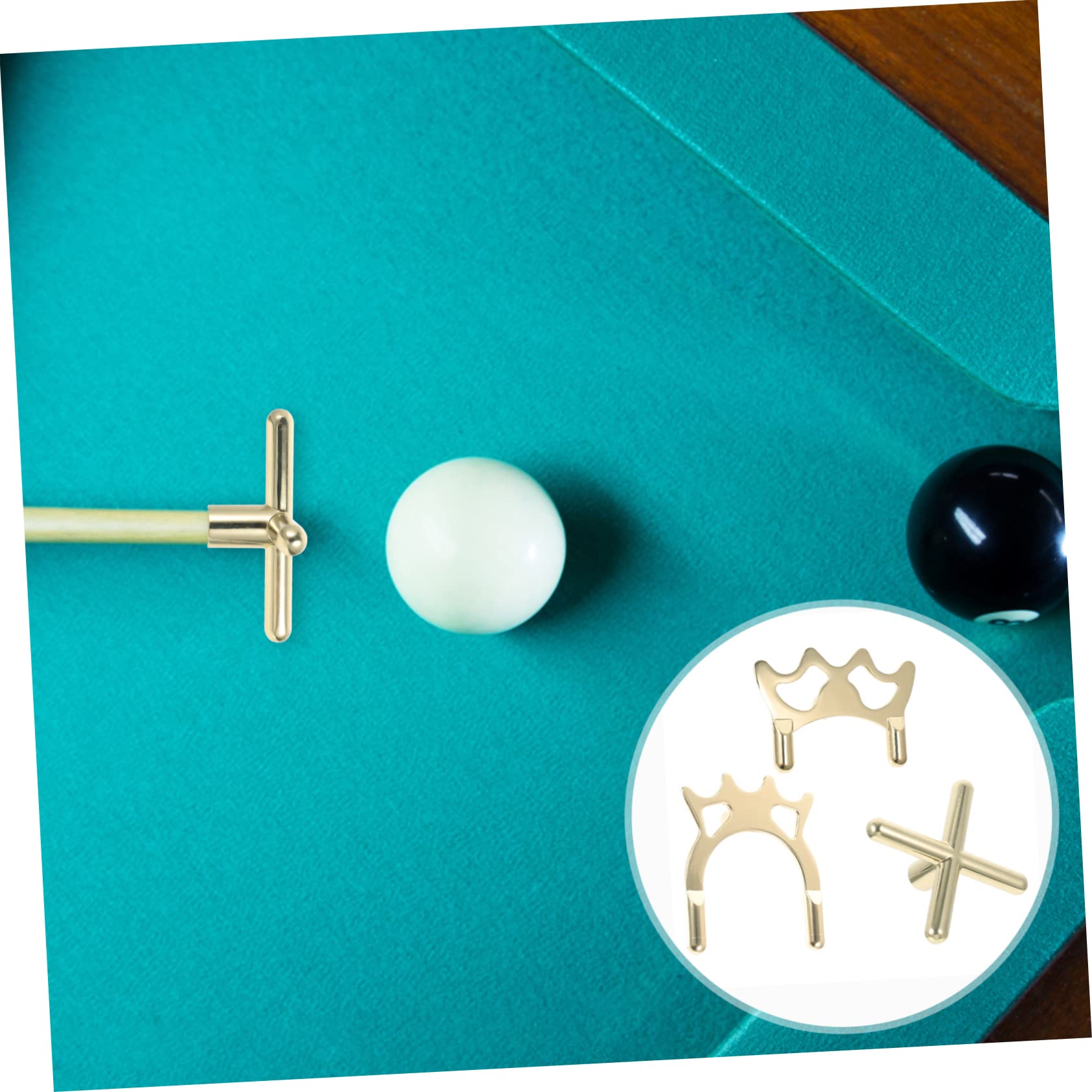 WHAMVOX Pool Stick Bridge Verstellbare Snooker Brücke Für Billardstöcke Mit Rutschfester Oberfläche Und Einfacher Handhabung Für Billiardspiele