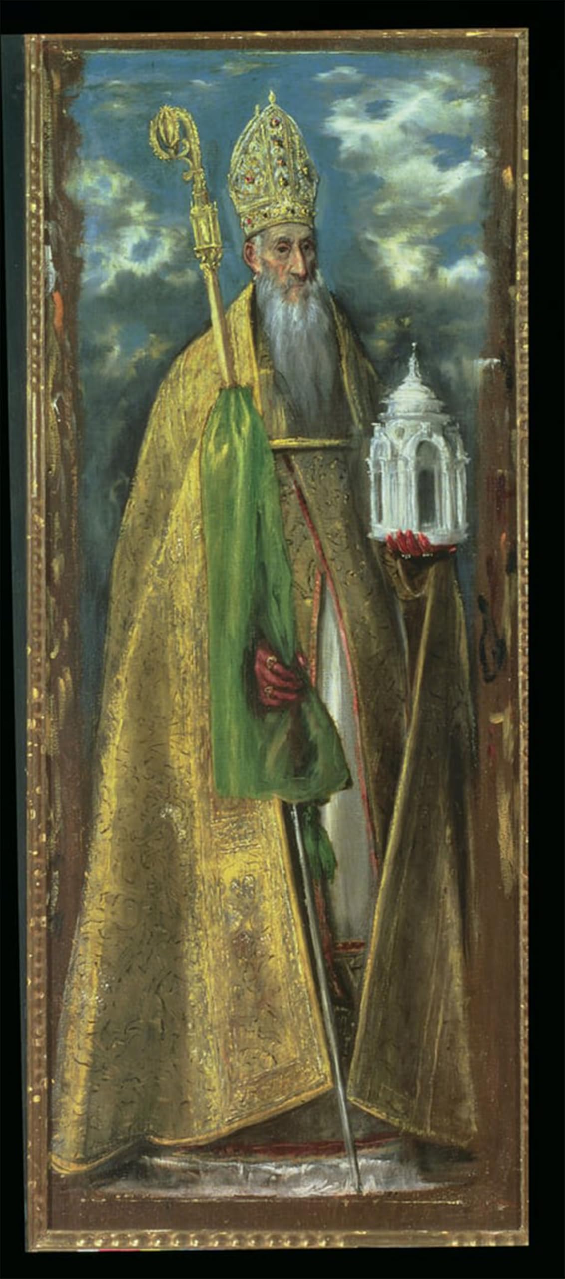ARTXLXXBN Famous Prints Artwork Pictures Poster Painting Art Saint Augustine of Hippo by El Greco Artwork Landscape Pictures for Home Decor 60x90cm