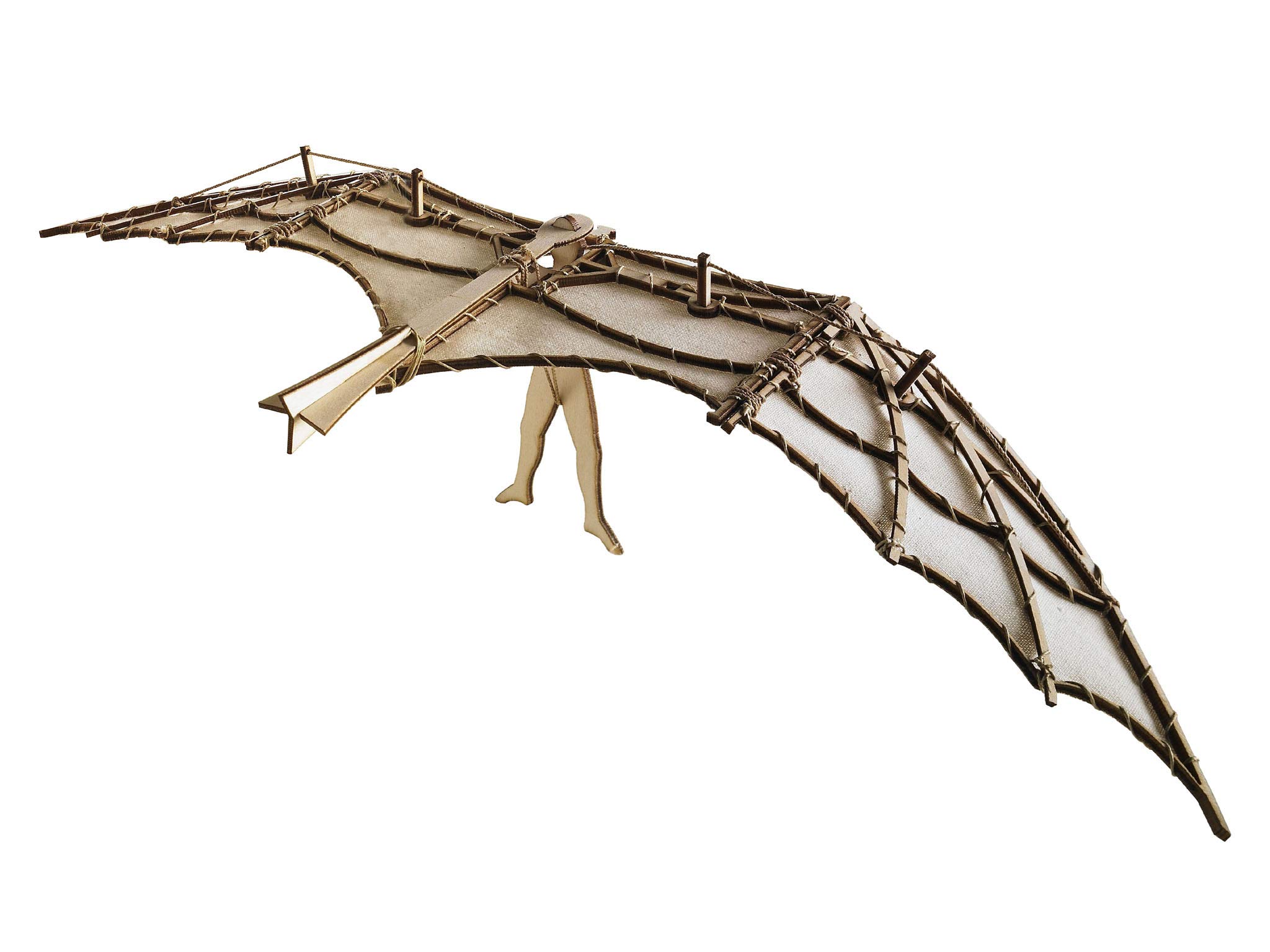 Revell GmbH Revell 00516 1:8 Glider (Leonardo da Vinci 500th Anniversary) Kit de Modelo de Madera