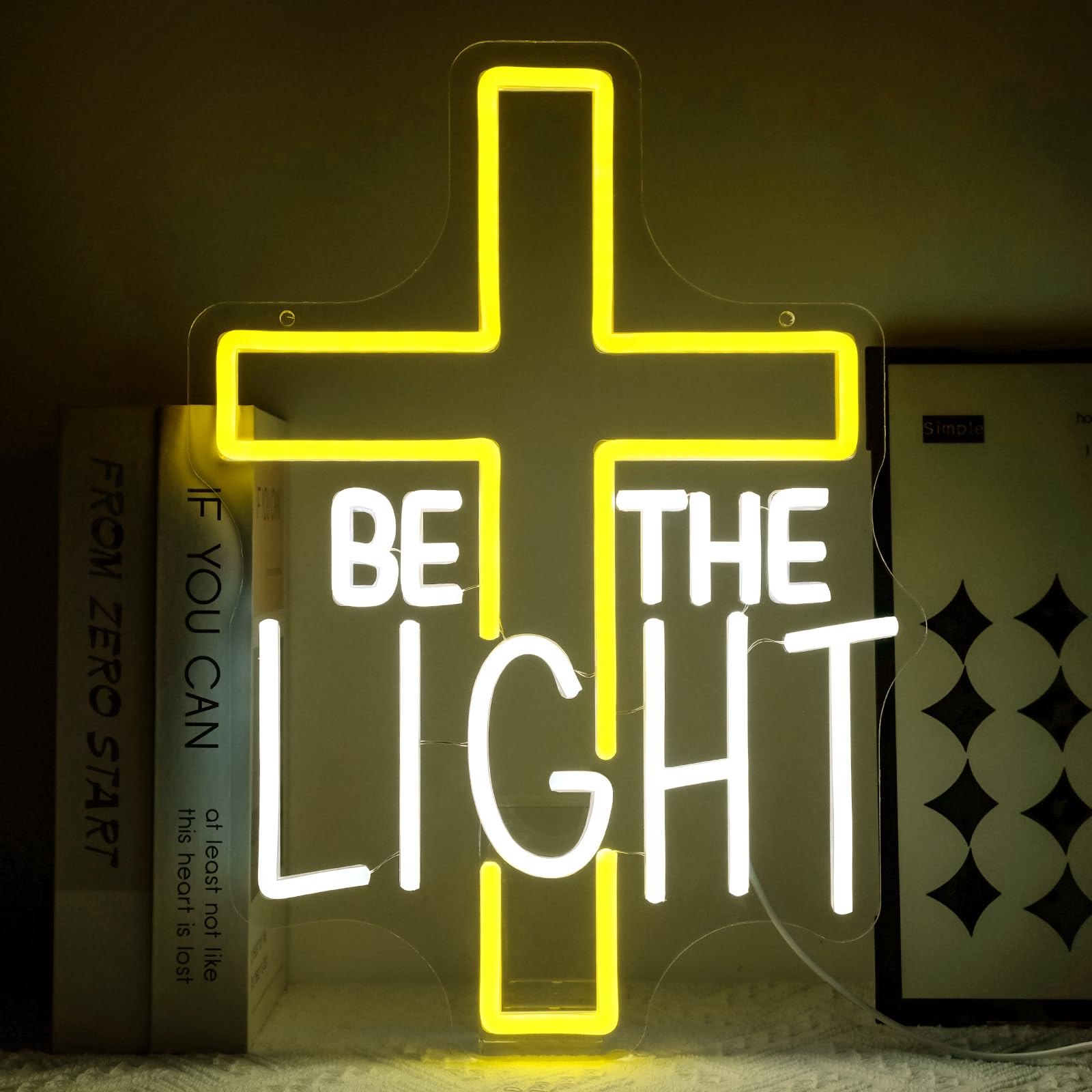 Photo 1 of Virlusy Be The Light Neon Sign