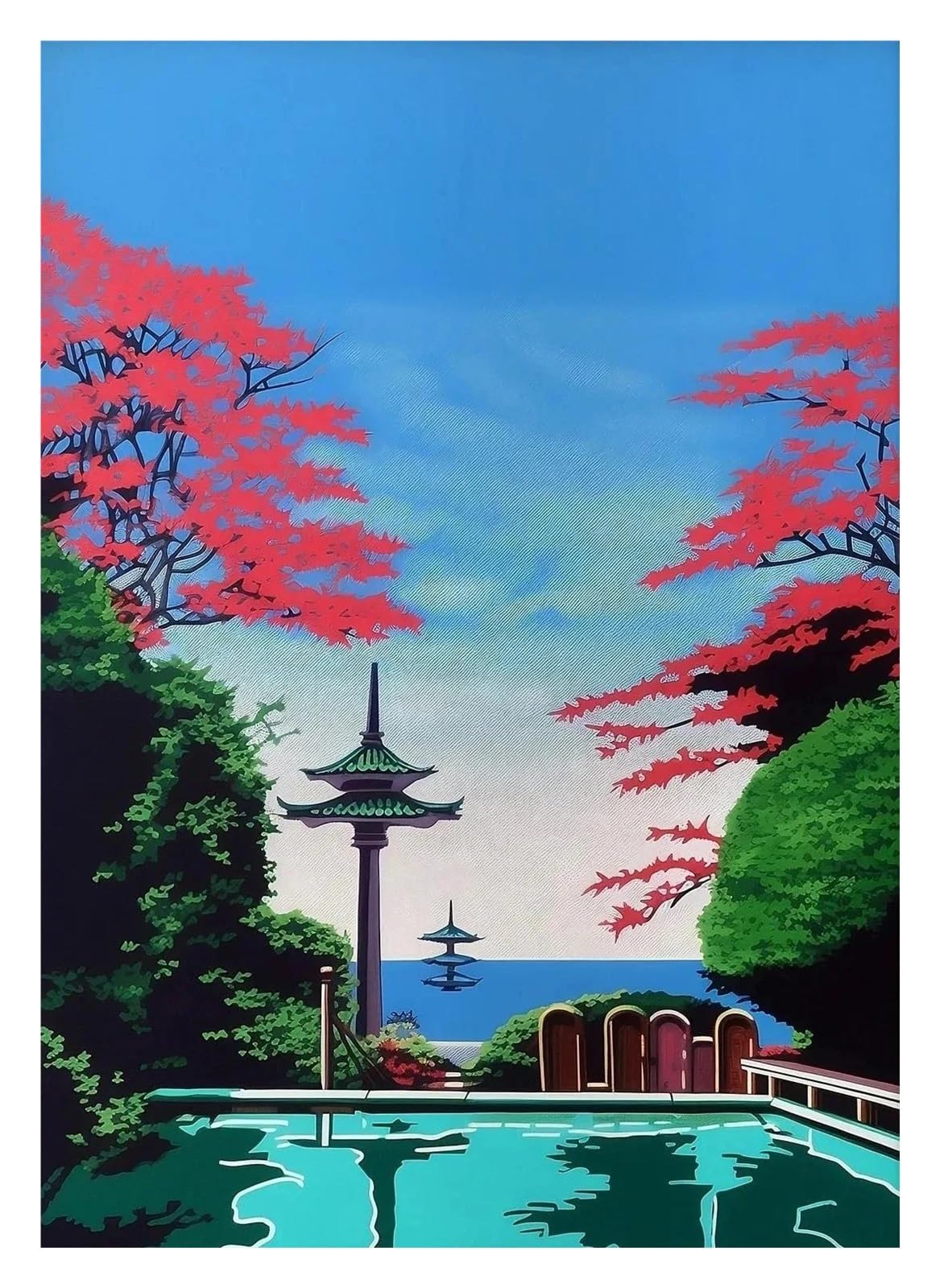 Tableau déco nature haut de gamme avec impression sur toile