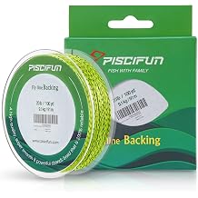 Piscifun Fly Line Backing, Braided Fly Backing Line