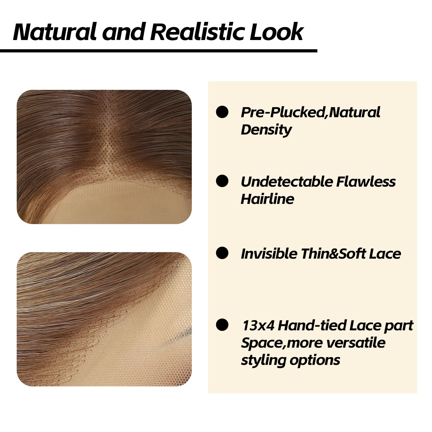 Sapphirewigs Blond Lace Front Perücke Synthetische Körper Welle Blond Balayage Perücken Damen Party Date Tägliche Tragen Natürlich Aussehen Weihnachten 26inch