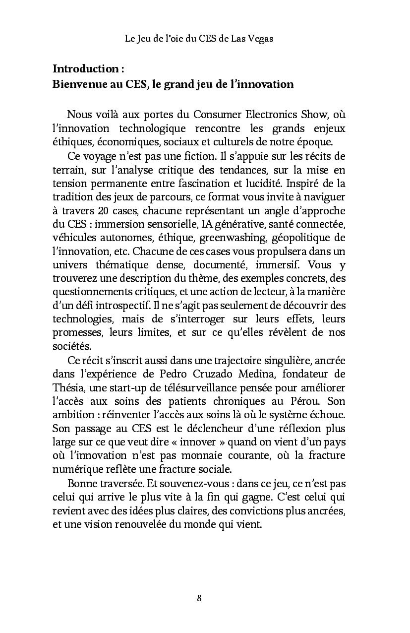 Le Jeu de l'oie du CES de Las Vegas      Paperback – October 20, 2025